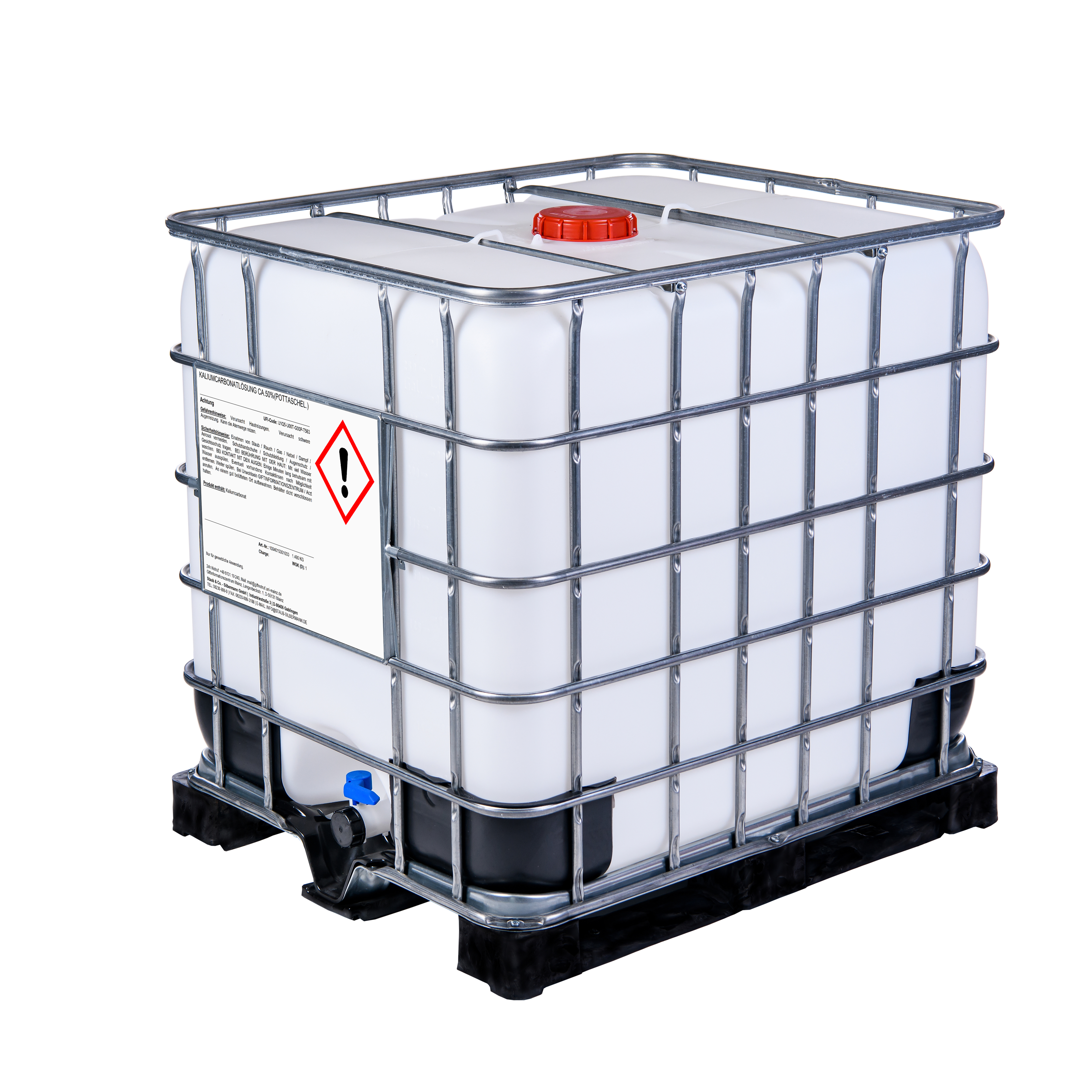 Kaliumcarbonatlösung 50% (1490kg Container)
