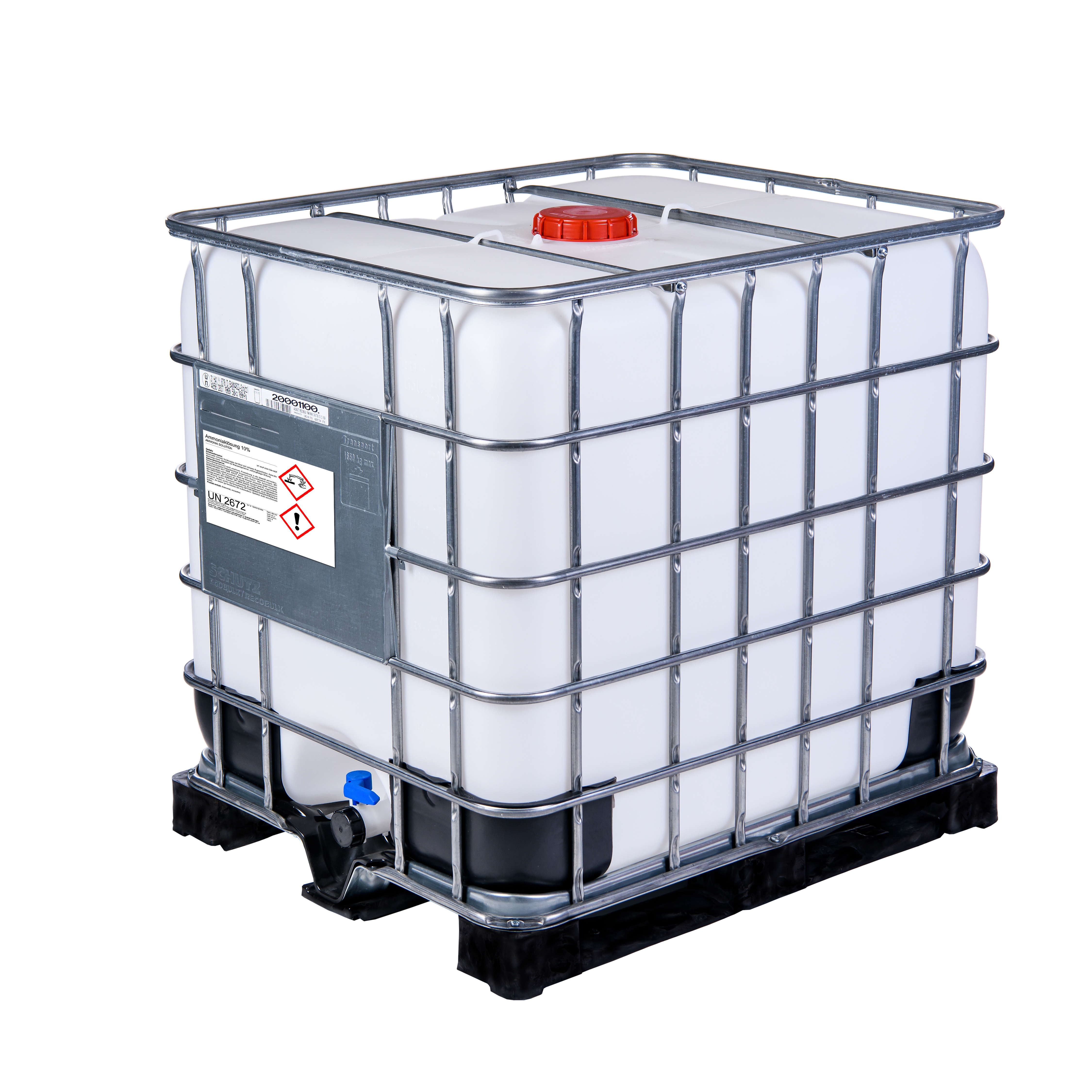 Ammoniaklösung 10 im Container